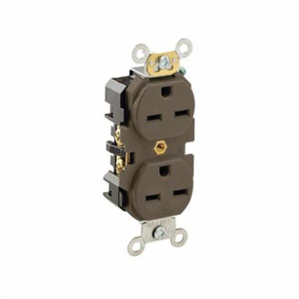 Leviton Electrical Receptacles 6-15R Ind Grd Recep Brown 5662